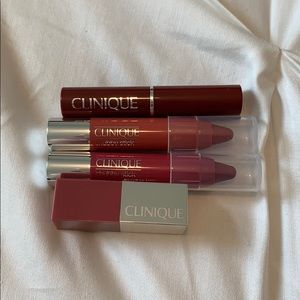 4 Various Clinique Lipsticks